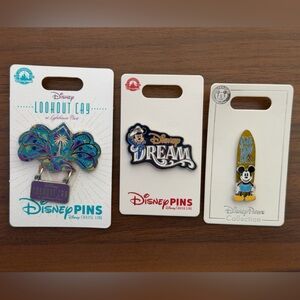 Disney Cruise Line Pin Bundle Dream Ship Castaway Cay Lookout Cay Set DCL Pins